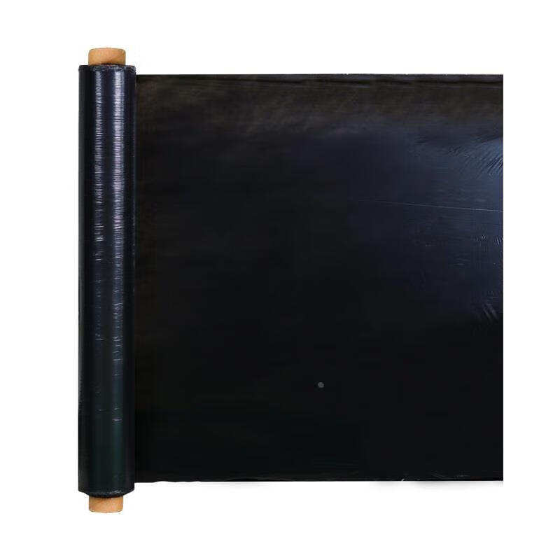 Agricultural thickened black mulch film, weeding film, plastic film, orchard, vegetable greenhouse, strawberry and corn special planting land, black mulch film 2 meters wide x 240 meters long 11 pounds 1 silk