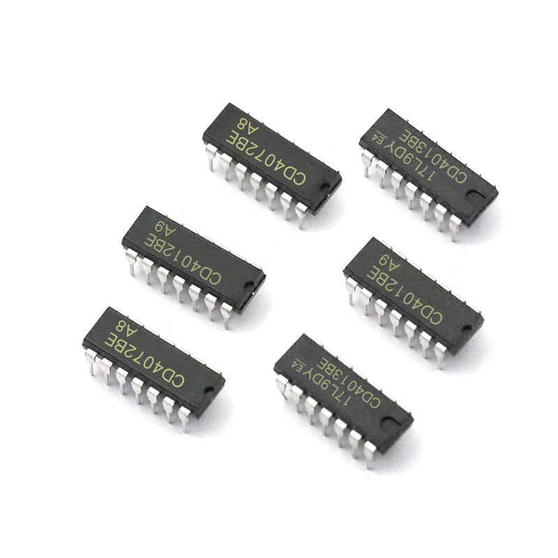 Dafuri CD4011BE 40 series microcontroller chip CD4007/27/43/72 IC integrated circuit CMOS CD4046BE direct plug package DIP16 (1 piece)