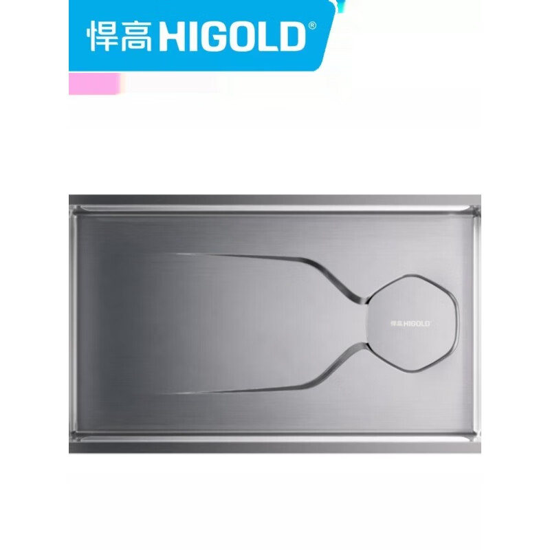 HIGOLD LS1.0Pro304 stainless steel handmade sink vegetable basin home kitchen large single sink 952496 952498T matte black stone pattern