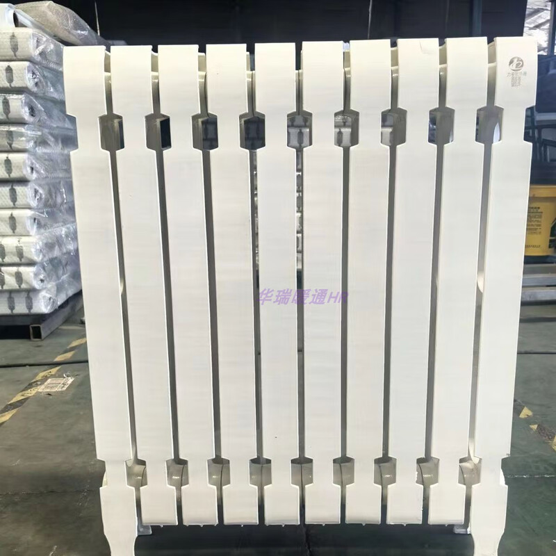 Cast iron radiator household water heating radiator surface-mounted new paint steam industrial radiator old cast iron center distance 60 cm 18 columns heat dissipation area 20 0mm