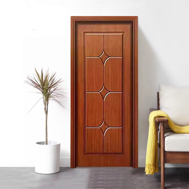 Thai oak door bedroom door painted door sliding door room door interior door solid wood door walnut log door custom rubber wood solid wood painted door 1