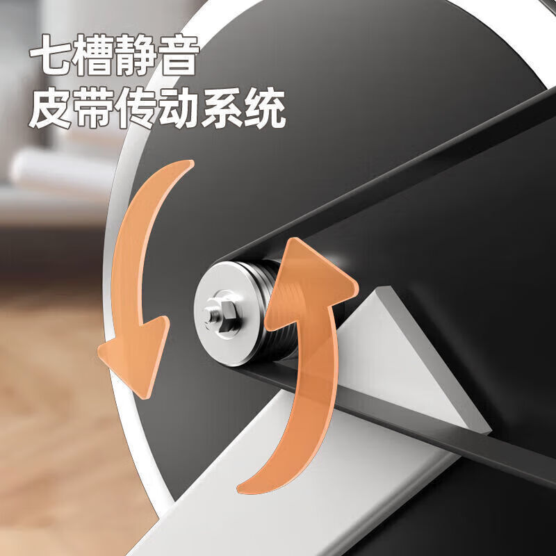 DZQ Spinning Bike Magnetic Control Exercise Bike Home Indoor Exercise Bike Home Silent Gym Exercise Equipment Pedal Upgraded Bold Frame + Bluetooth Game + Table