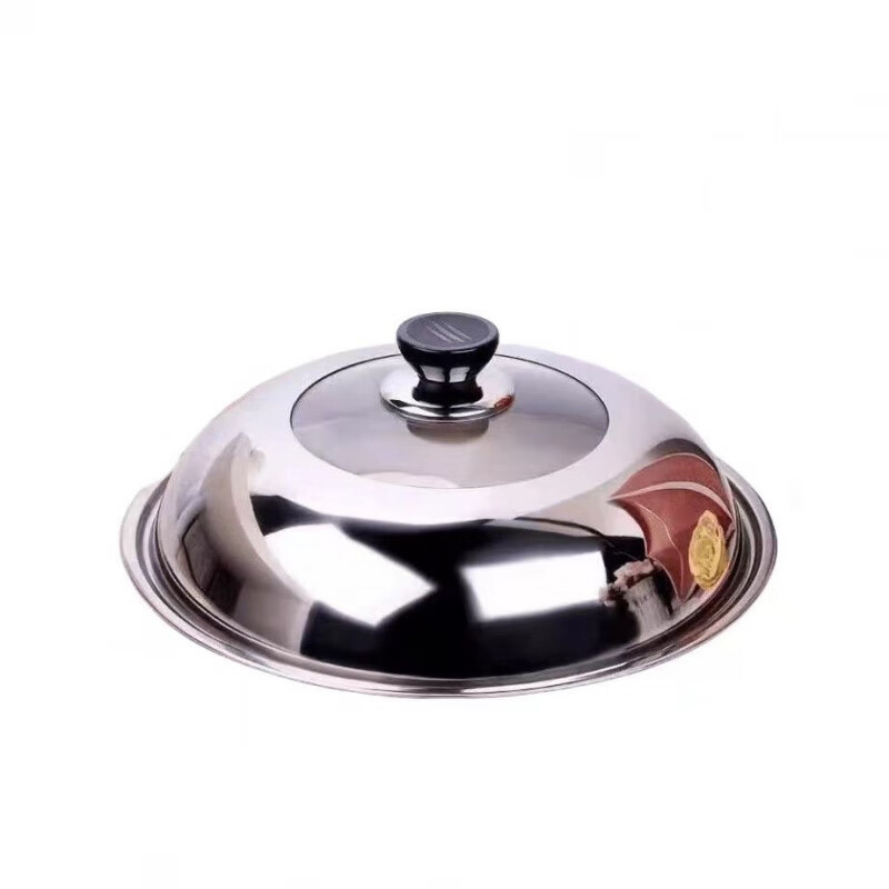 SUPOR is suitable for Supor stainless steel pot lids, household wok lids 32cm and 34cm wok lids, universal transparent pots, suitable for pots with an inner diameter of 28-29.5cm, 30cm