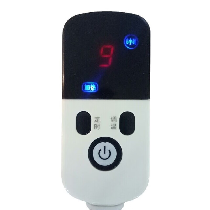 Nine-speed timer switch thermostat four-hole thermostat red bean bag plug-in high-power four-core plug-in old style 4-hole plug stepless temperature regulation high-power four-core plug-in