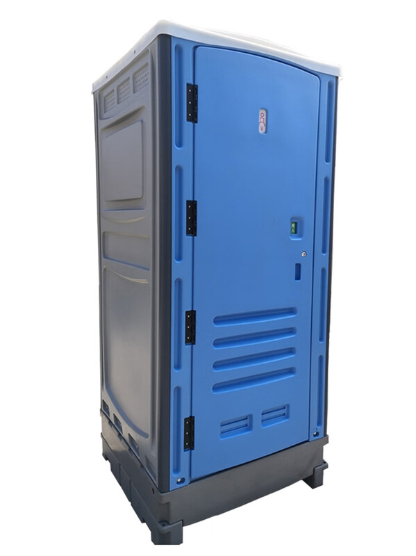 Clean Fighter Mobile Toilet Bathroom Outdoor Rural Shower Room Finished Simple Outdoor Temporary Site Plastic Single Toilet H9 Luxurious One-piece 100*100*235cm