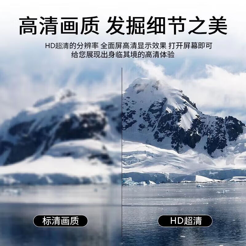 4K Ace New 55-inch ultra-high-definition home smart network TV WiFi smart voice flat-panel TV explosion-proof living room bedroom hotel monitoring display eye protection all-in-one machine 55LED high-definition eye protection TV version (length and width 98*56 cm)