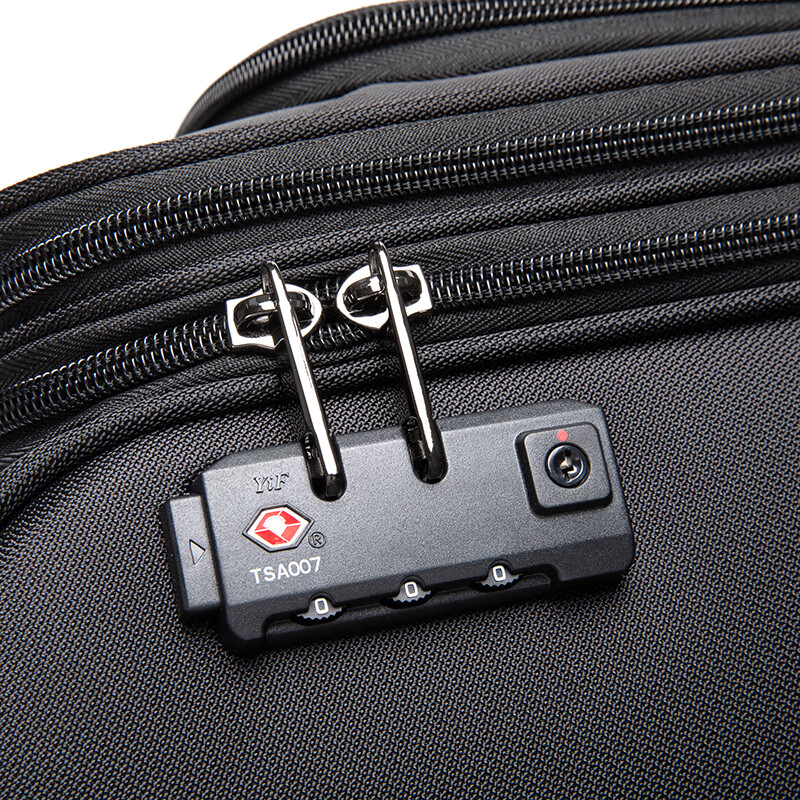 Walker Shop Light Luxury Brand Luggage Women's Carry-on Case Men's Small Lightweight Business Travel Trolley Suitcase Dark Gray 18-inch Carry-on Case