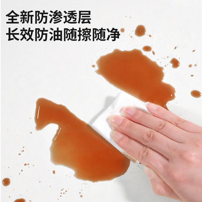 Qinghua anti-collision wall sticker self-adhesive waterproof and moisture-proof wallpaper bedroom wall protection putty white ugly sticker 0.6*10 meters