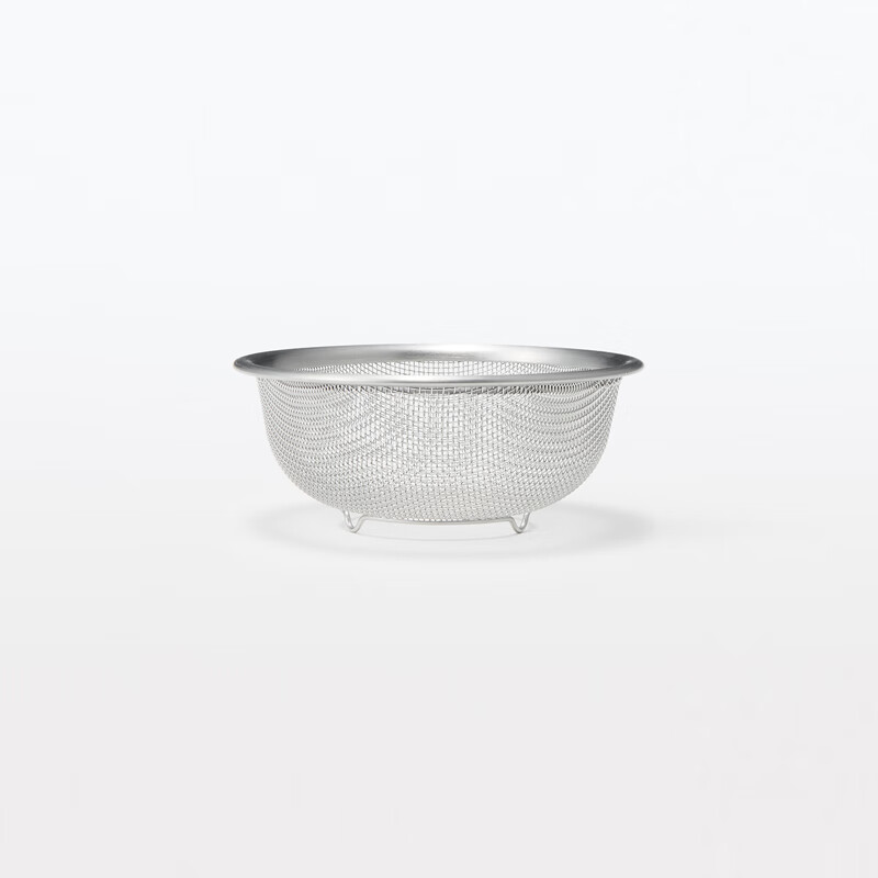 MUJI COM stainless steel drain basin kitchen sink L diameter about 22 points 5cm height 9cm