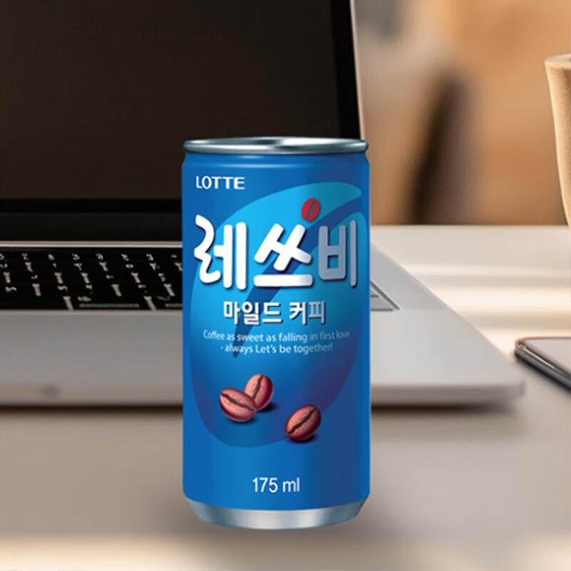 LOTTE Coffee Drink 175ml*30 cans, full box, imported from South Korea