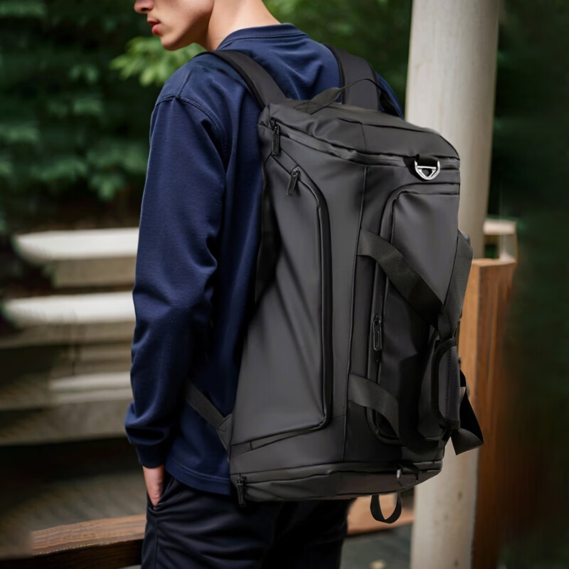 Banzheni travel bag for men and women, large capacity, shoulder bag, suitcase storage, maternity bag, business trip, fitness portable cross-body bag