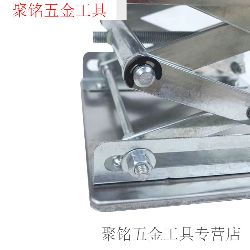 Yingtang small stainless steel lifting table 100100 electric manual aluminum oxidation laboratory lifting table lifting platform stainless steel 150*150