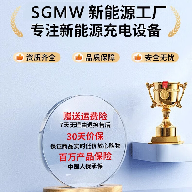 SGMW discharge gun external discharge socket line plate new energy vehicle BYD bus AC discharger cow power head