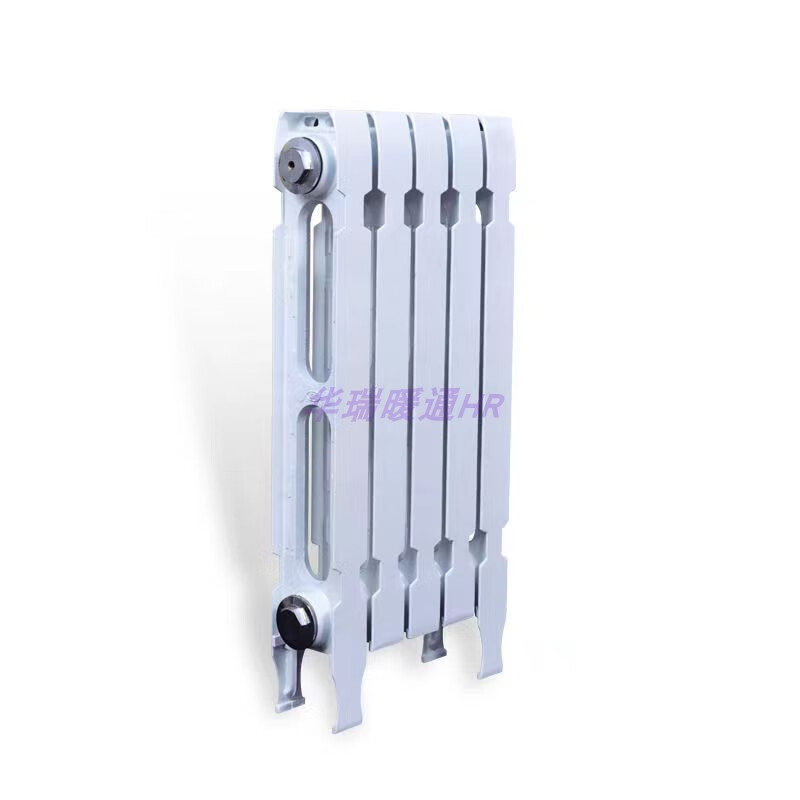 Old-fashioned cast iron radiator household water heating radiator surface-mounted cast wing new paint steam industrial radiator column wing 70 type center distance 60 14 columns 0mm