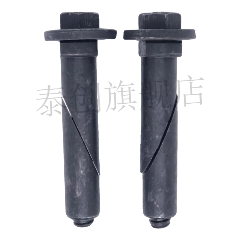 Special reusable expansion screws for upward wall saws, oblique openings, detachable track fixation, ultra-stable implosion and pull-off, wall saws with 10 angled openings