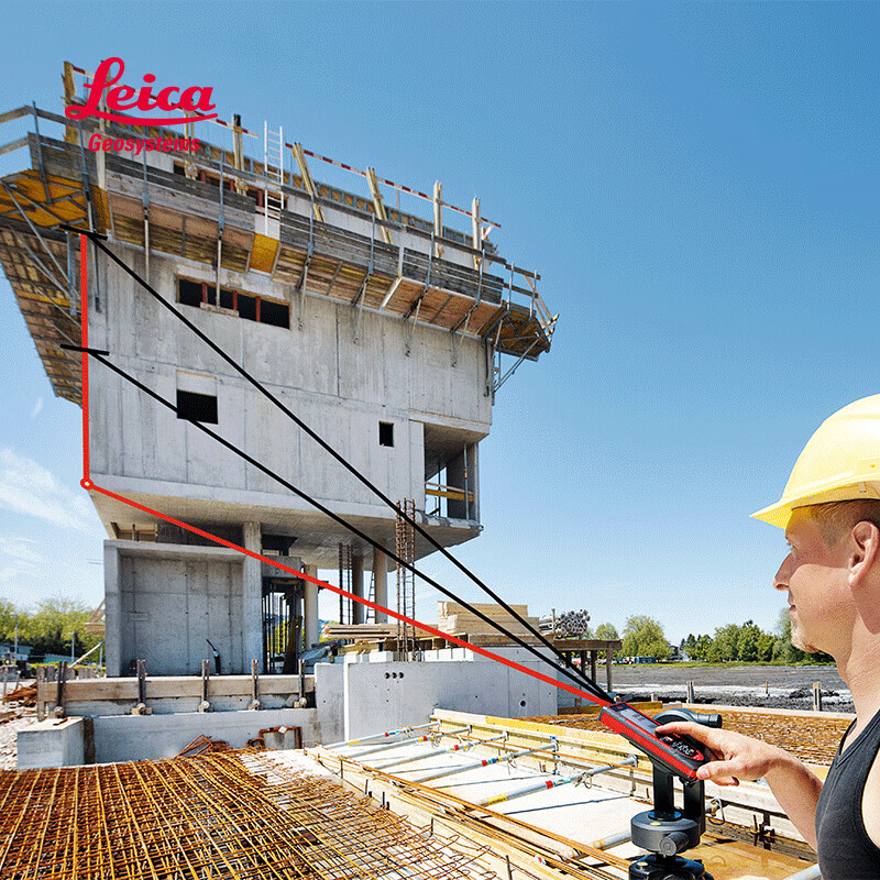 Leica D810 image laser rangefinder high-precision 250 meters outdoor infrared electronic ruler Leica handheld room measurement D810 standard version