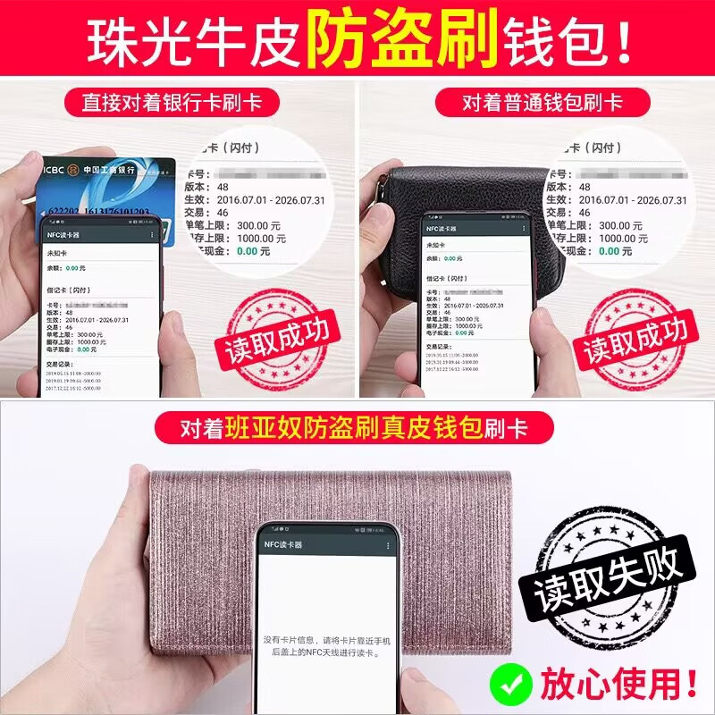 Kuqi Kangaroo Women's Wallet Women's Long Handbag 2025 Hot Style Genuine Leather Trendy Simple Multi-Function Wallet Women's Hand Leather Clip Bright Gold