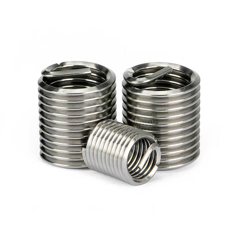 JINGGONG (JINGGONG) 304 stainless steel wire thread insert, screw thread brace, thread repair wire insert, sheath M4*0.7*2d (50 pieces/installed 8mm)