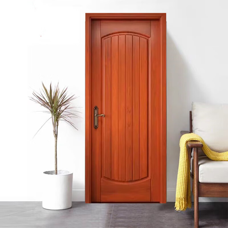 Thai oak door bedroom door painted door sliding door room door interior door solid wood door walnut log door custom rubber wood solid wood painted door 1
