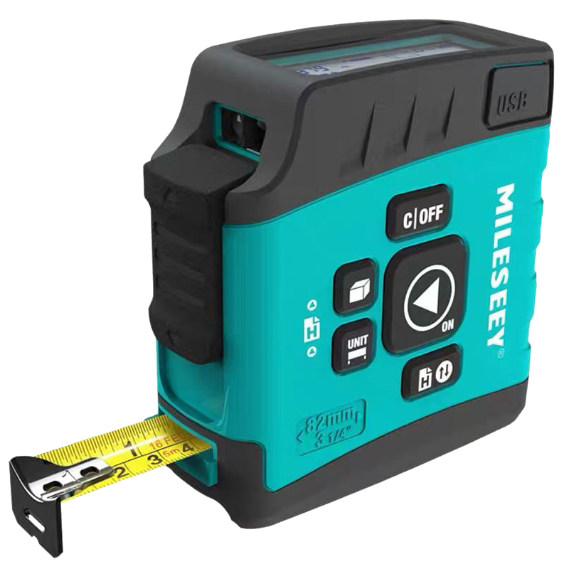 MiLESEEY DT20 digital display laser tape measure Bluetooth distance meter electronic ruler high-precision measurement room instrument artifact DT20 ruler with digital display laser 30 meters without Bluetooth
