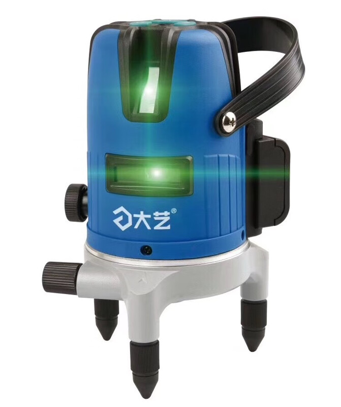 Dayi Green Light Red Light Level Meter 2 Lines 3 Lines 5 Lines Indoor and Outdoor Strong Light Thin Line Thread Caster Super Long Use Time Green Light 2 Lines (Bracket Not Included)