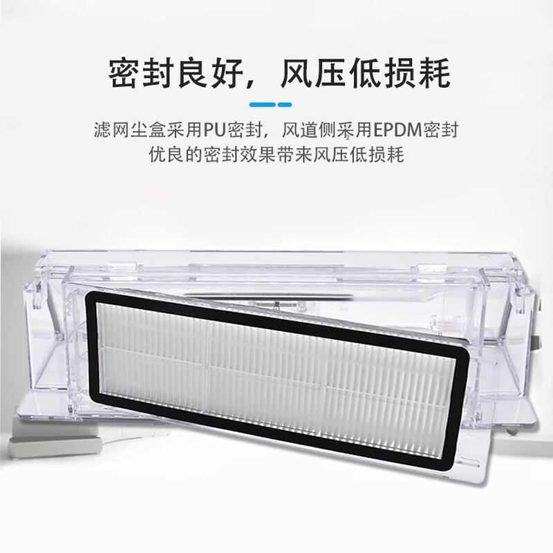 Levenger adapts to Xiaomi sweeping robot accessories consumables 3C enhanced version/C101/M30 PRO/1C/2C/1T/G1/B101CN main brush cover dust box water tank rag holder M30 PRO dust box*1