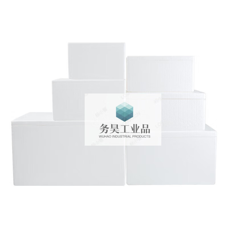Thickened foam box express commercial stall refrigerated insulated vegetable box fresh fruit packaging large box No. 3 1 piece 0x0x0mm