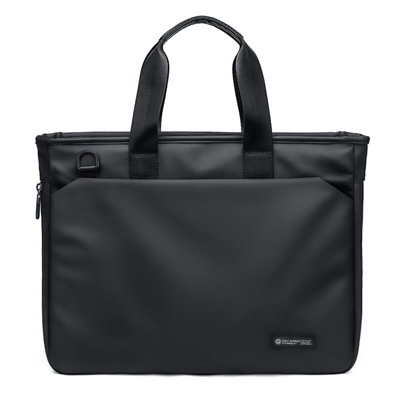 Golf (GOLF) business briefcase men's handbag expandable 14/16-inch computer bag multi-compartment office document bag