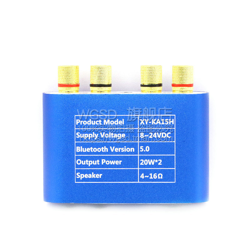 Dafuri 20W*2 Stereo Bluetooth 5.0 Digital Amplifier Board Module High Power Amplifier Board Bluetooth Home Audio 24V Default