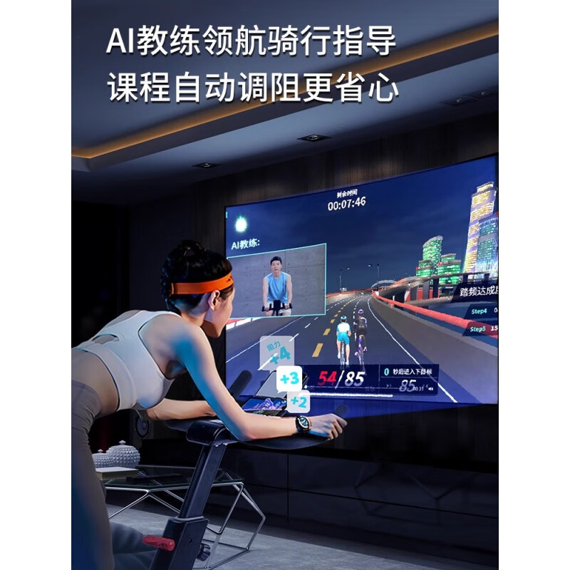 Shuhua (SHUA) door-to-door spinning home ultra-magnetic exercise bike gym exercise bike Tiga SH-B SH-B596 white