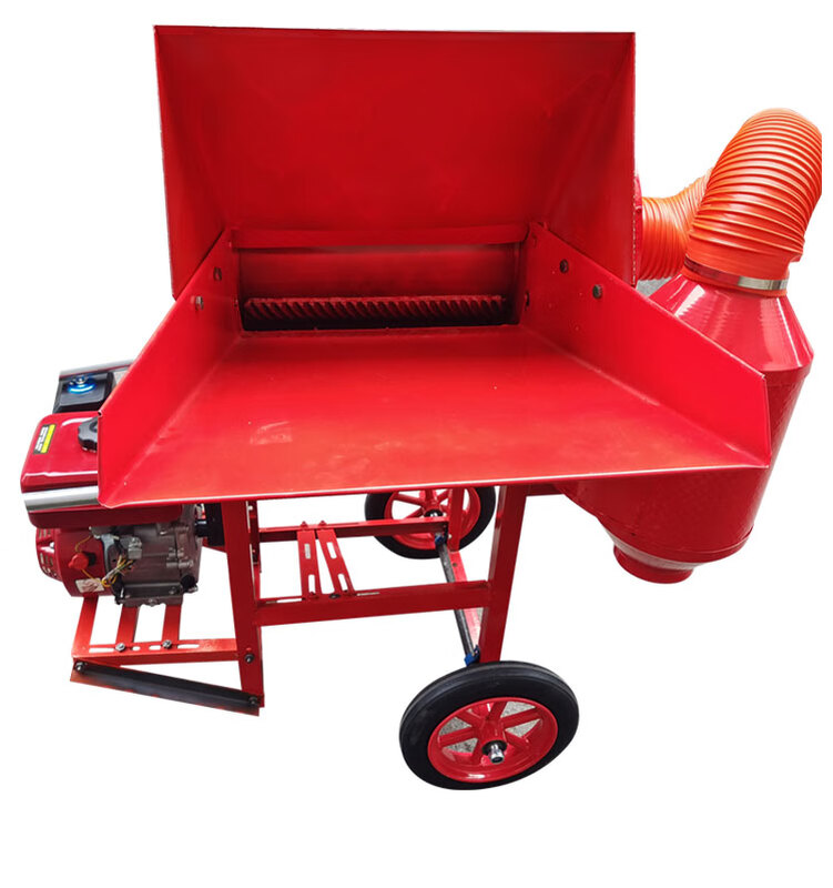 Kezitu's new rapeseed threshing machine, household wheat threshing machine, soybean, sorghum and rice multi-functional rice threshing machine, threshing machine, red rapeseed threshing machine + hand-pulled gasoline engine + car
