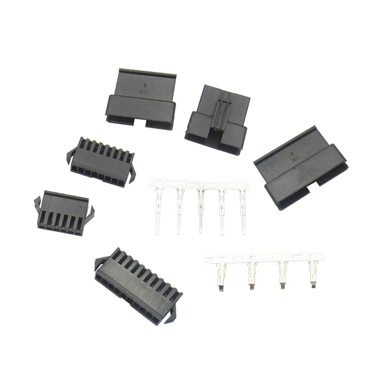 Dafului SM pair of plug-in shells SM2.54 connector 2P/3/6/8/10P 2.54mm male and female pair of plug-in shells + terminals female terminal SM pair of plug-in connectors (50 pcs)