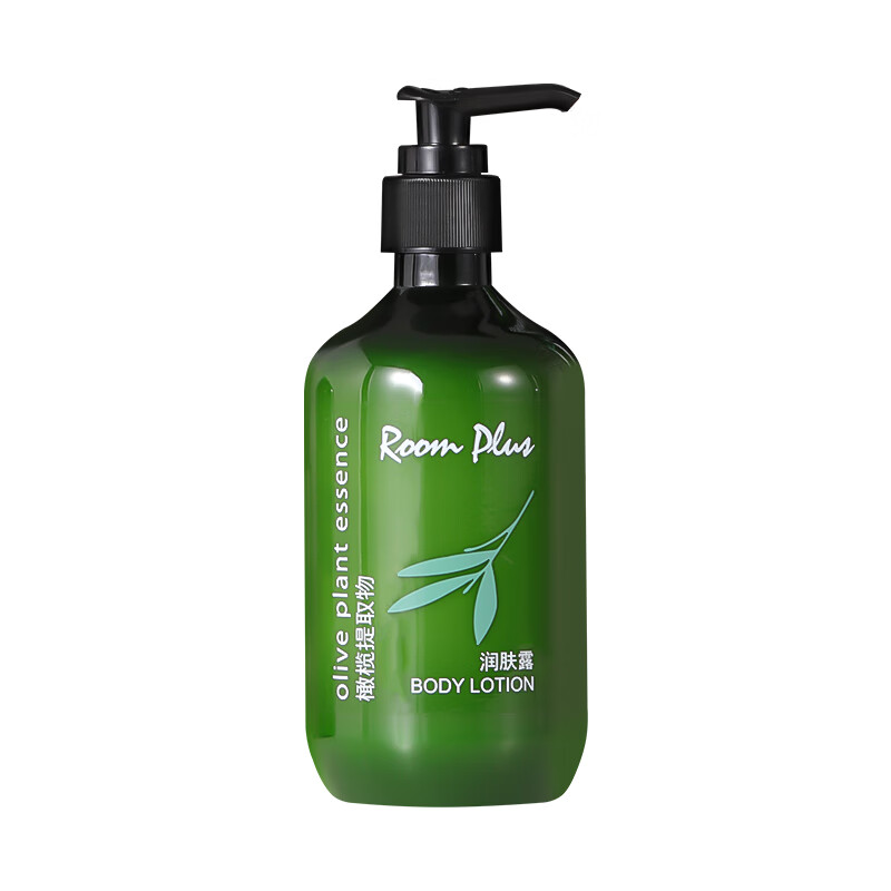 Room Plus Lompas Olive Shampoo and Shower Gel, Refreshing and Long-lasting Fragrance, Female Hotel Same Style Official Authentic Washing and Care Set, Olive Body Lotion