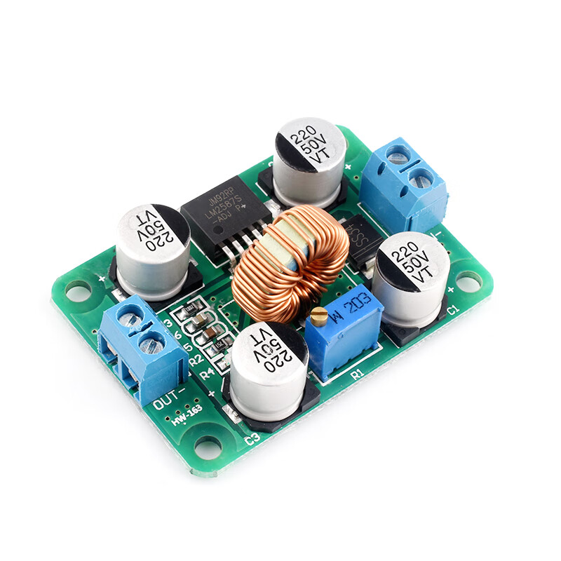Zejie DC adjustable boost module lm2587 high power boost stabilized power supply board 3V5V12V to 19V24V30V36V DC adjustable boost module lm2587