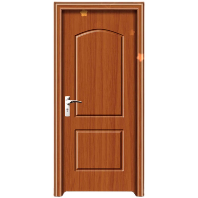 Composite solid wood door flat door home interior door room bedroom door set door painted ecological door mute steel wood steel wood door