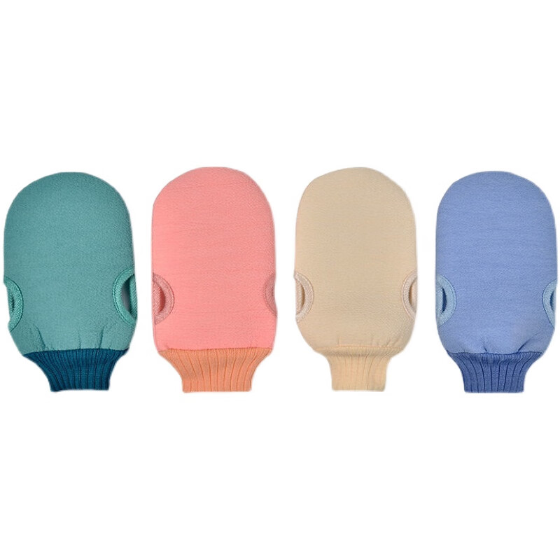 Fat Donglai's same style bath towel with back strip, thickened bath towel, adult long mud bath towel, men's and women's back rub strip, blue back rub strip