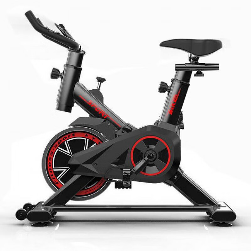Xiaomi Shi spinning bicycle for home use, indoor sports, ultra-quiet dynamic bicycle, exercise bike, sports bicycle, fitness, red instrument + heart rate monitoring