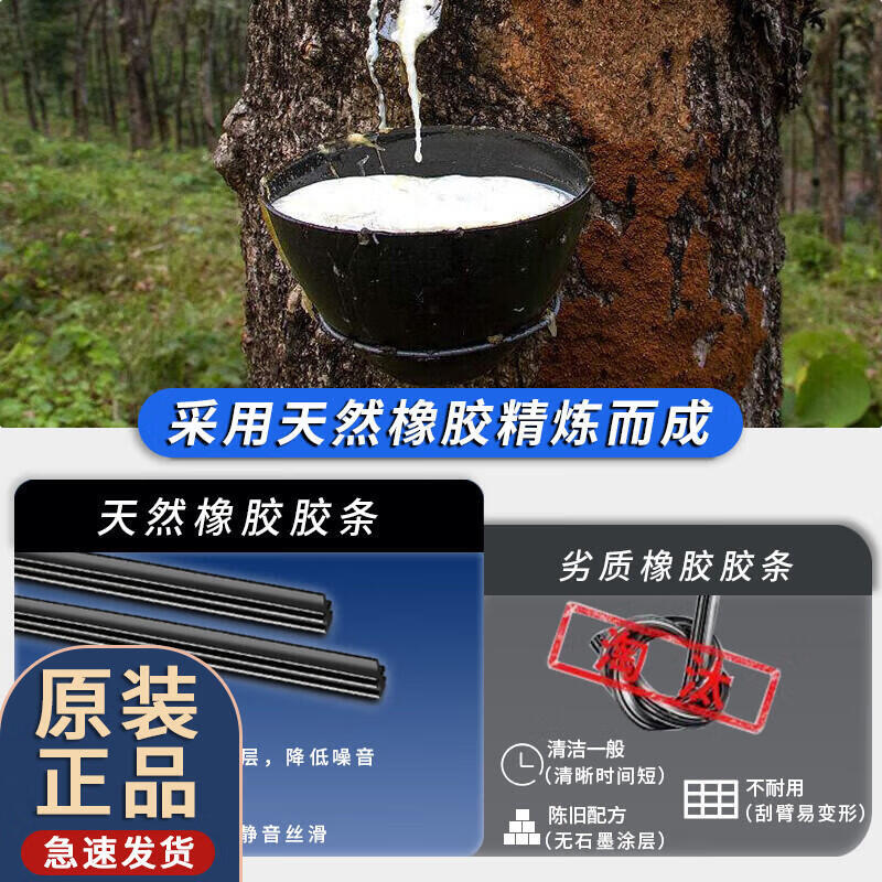 Midoduo Yuxi's new Haval H6 wiper strip Harvard coupe Coolpad 3rd generation sports version boneless front wiper strip, second shot and third shot, Haval H6/21 model (national fashion version)