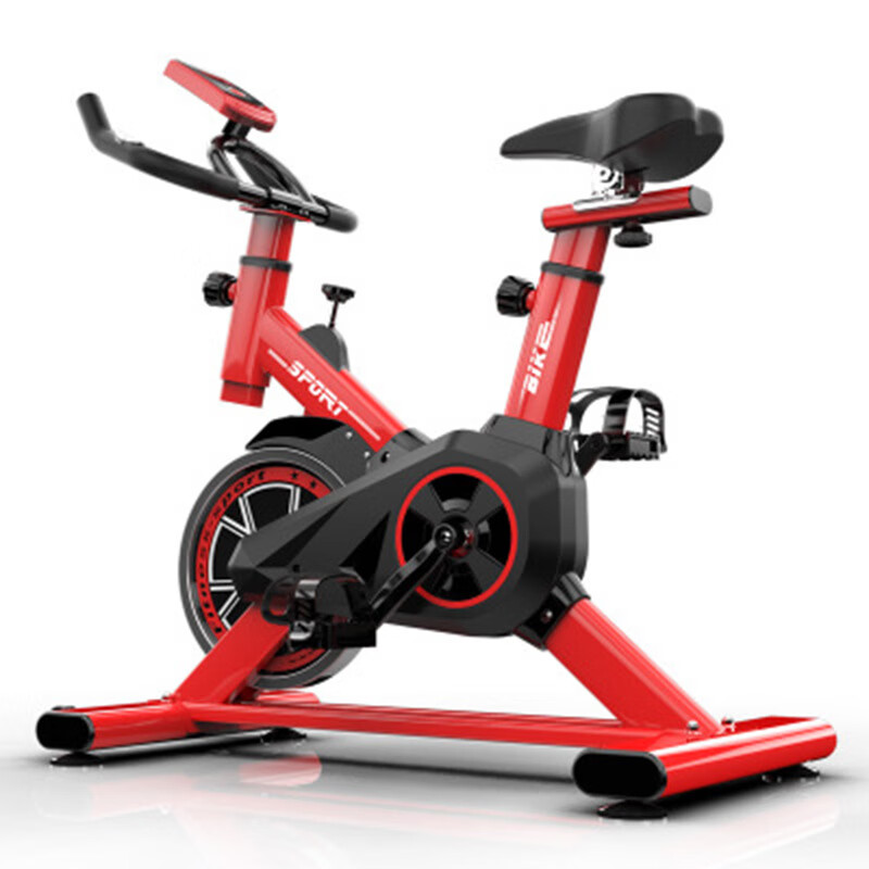 Xiaomi Shi spinning bicycle for home use, indoor sports, ultra-quiet dynamic bicycle, exercise bike, sports bicycle, fitness, red instrument + heart rate monitoring