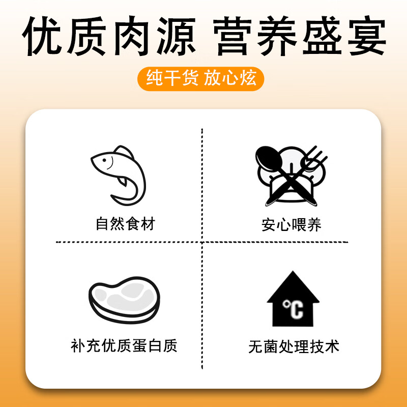 Yidi freeze-dried spring fish 250g cat fish dried adult cats and kittens pet teething snacks freeze-dried cats