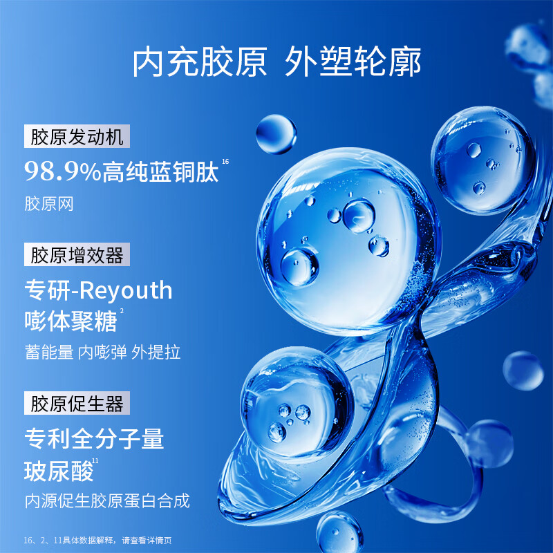 Dr. Ling Member Trial Blue Copper/Collagen Secondary Polishing Essence 5 bottles (new and old packaging randomly distributed)