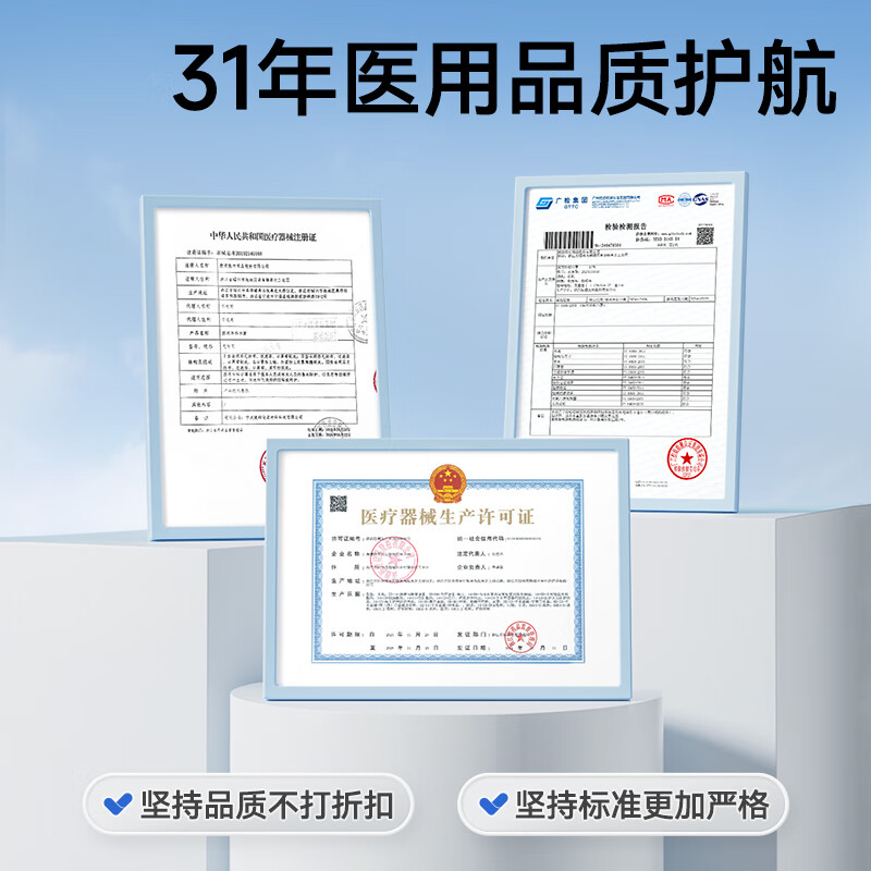 Zhende disposable medical grade surgical mask black individually packaged sterilized breathable anti-dust haze bacteria 100 pieces