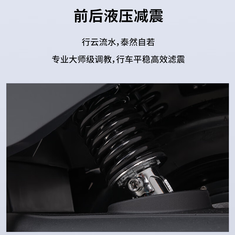 Emma Electric Motorcycle Qihang Long Range Luxury Intelligent Double Battery Scooter Xinchabai