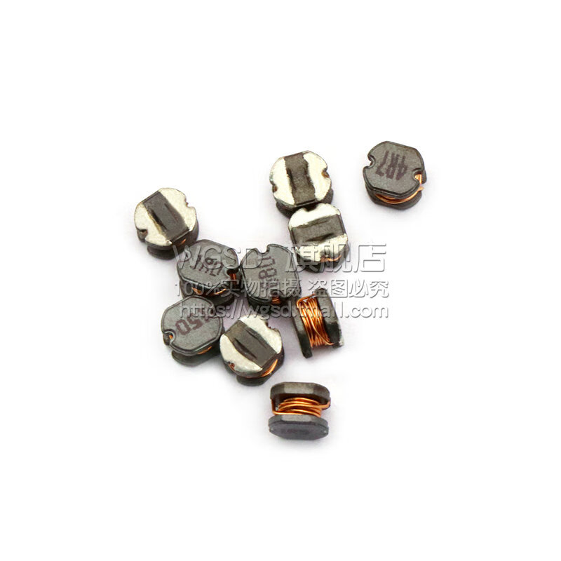 Dafuri CD43 chip wound power inductor 1 3.3 4.7 10 22 100 47UH 220 330 CD43 inductor 47UH printing 470 (5 pieces)
