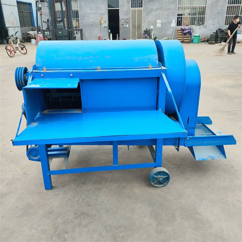 Wen Yijia wheat threshing machine electric threshing machine 90 type rice and wheat threshing machine soybean rice quinoa sorghum threshing machine