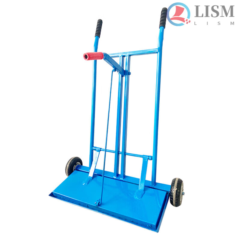 Workshop use iron remover hand push iron suction truck iron removal truck magnetic sweeper strong magnetic iron suction device dump cart dump iron remover truck 1000mm strong magnetic widened version 35 cm width