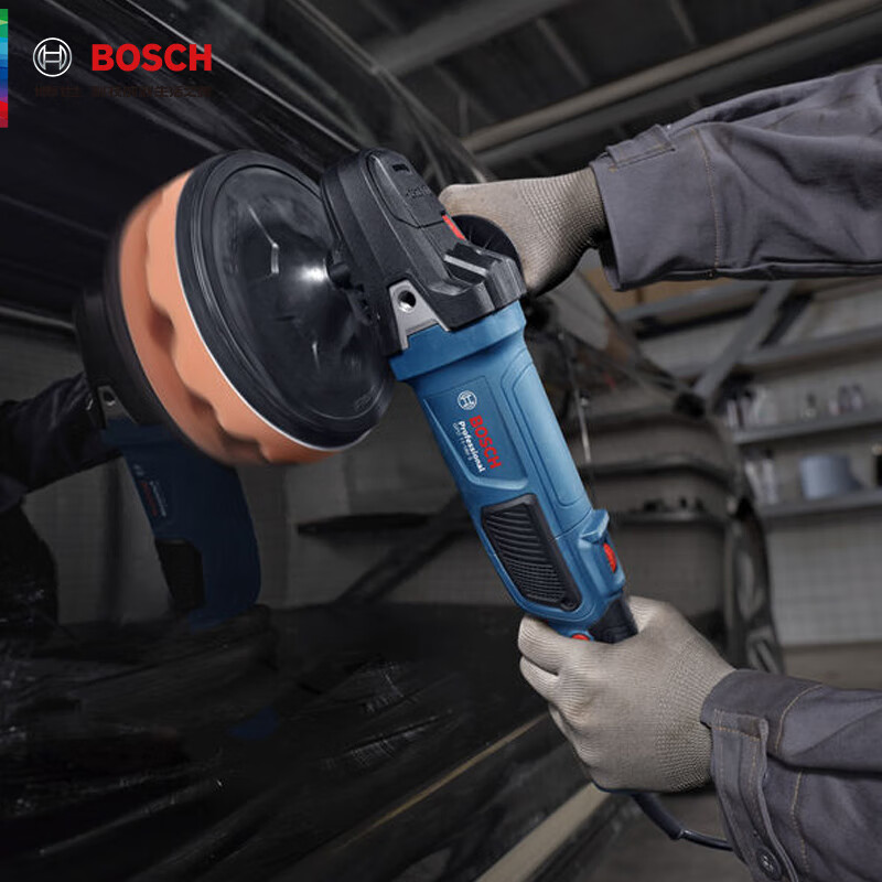 Bosch (BOSCH) car waxing machine, paint polishing, car polishing and beauty GPO11-180S electric waxing tool GPO11-180S official standard