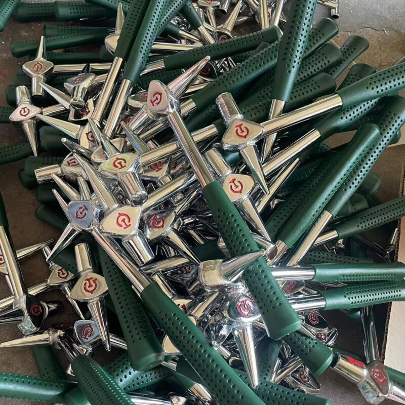 Vinoa hammer head floating fire hardness high mini inspection hammer vehicle-mounted thickened railway inspection hammer small multi-functional inspection hammer (small size 24 long) vehicle inspection hammer