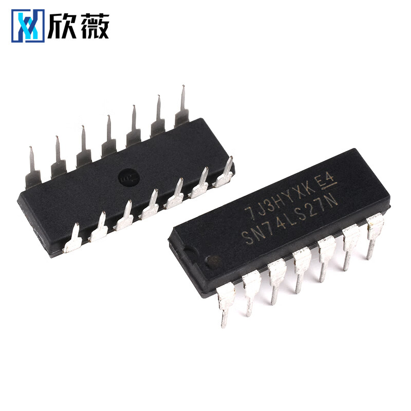 SN74LS20 27 28 30 32 33 51 54 55 73 74N chip MC74HC30 straight SN74LS20DIP-14