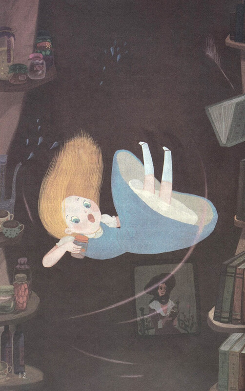 Alice in Wonderland People's Education Press Happy Reading Bar for Sixth Grade Volume 2 Edited by Cao Wenxuan and Chen Xianyun Complementing Chinese Textbooks